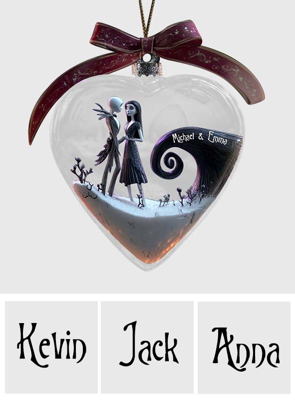 A Nightmare Love Story - Personalized Nightmare Ornament
