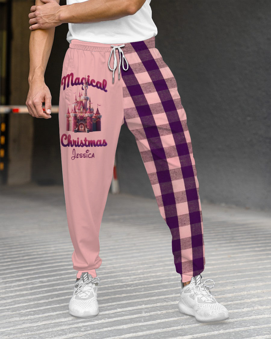 Magical Christmas - Personalized Mouse Unisex Sweatpants