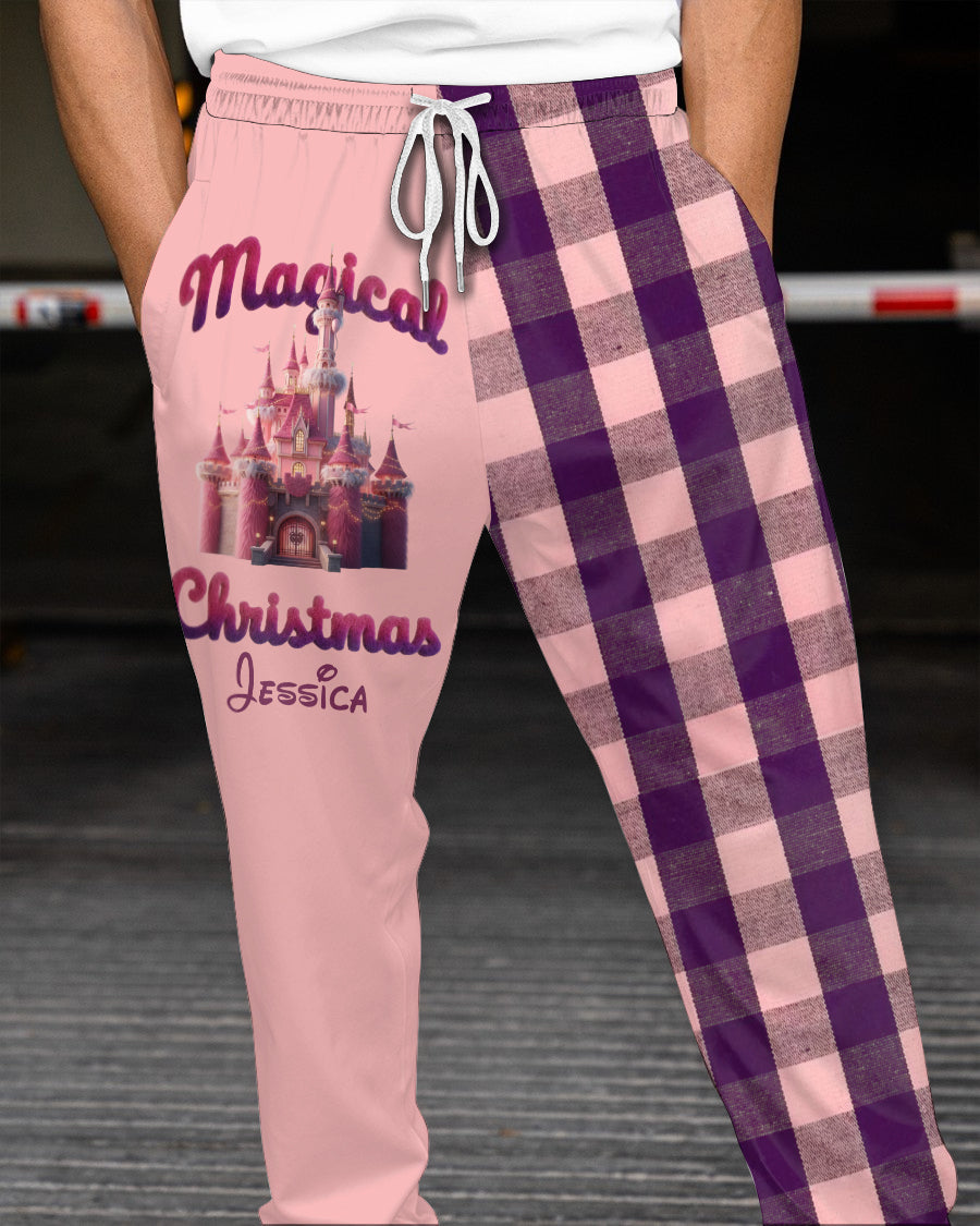 Magical Christmas - Personalized Mouse Unisex Sweatpants