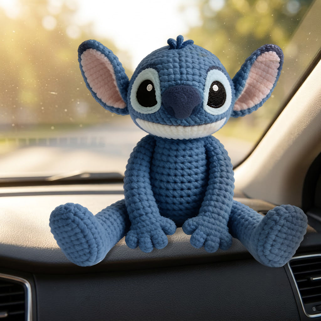 Just A Girl Who Loves Stitch - Personalized Ohana Socks With Plush Doll