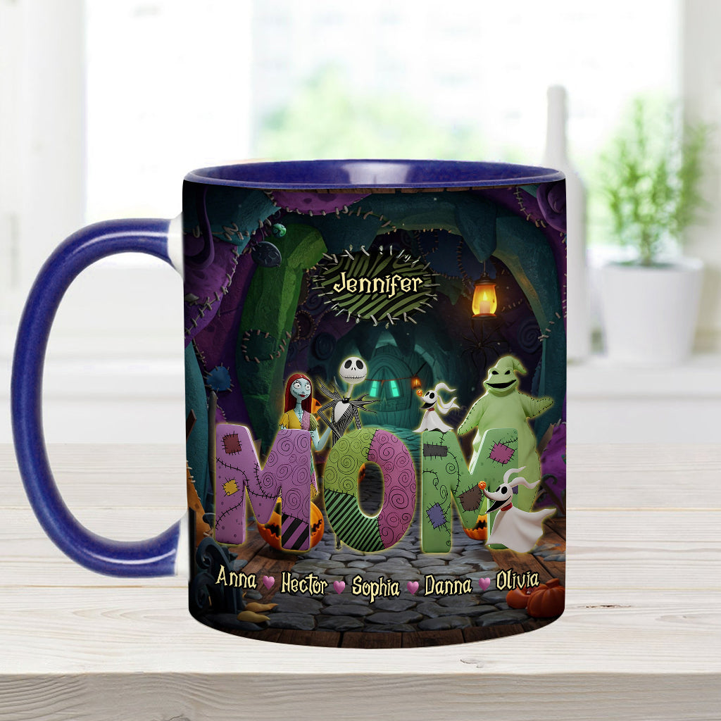Mother Of Nightmares - Personalized Nightmare Accent Mug