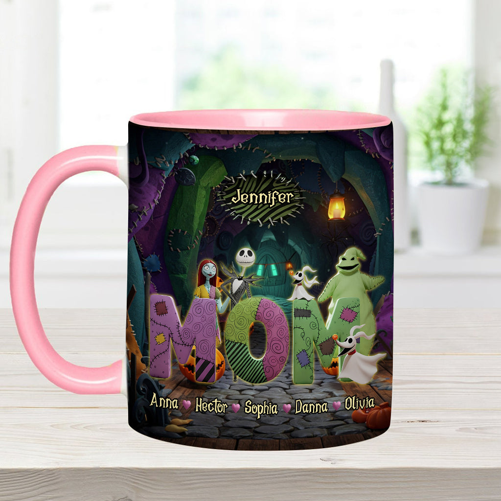 Mother Of Nightmares - Personalized Nightmare Accent Mug