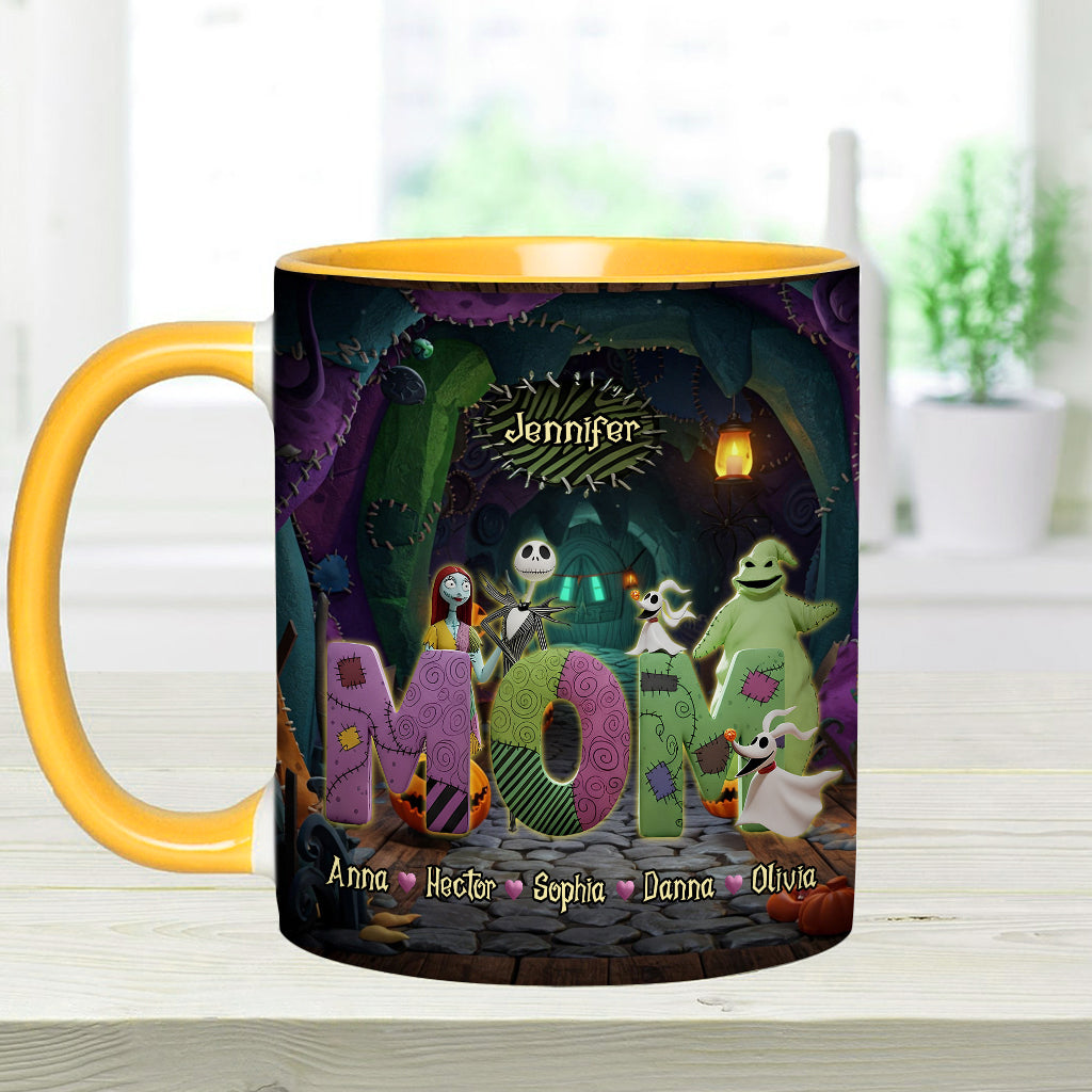 Mother Of Nightmares - Personalized Nightmare Accent Mug
