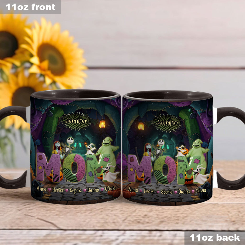 Mother Of Nightmares - Personalized Nightmare Accent Mug