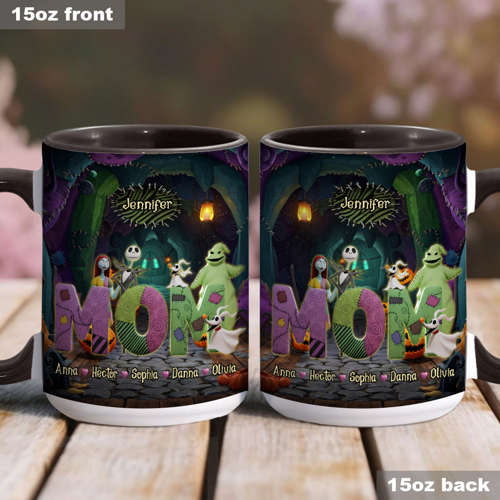 Mother Of Nightmares - Personalized Nightmare Accent Mug