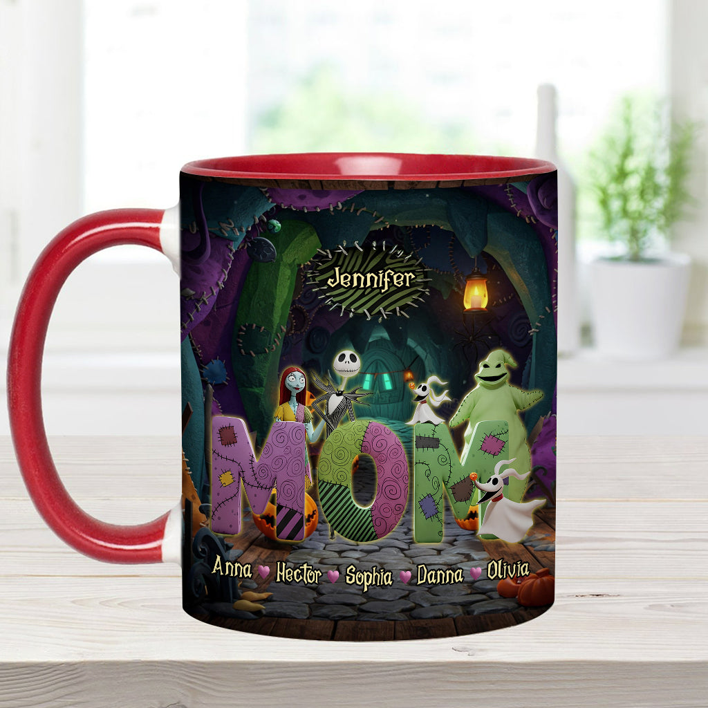 Mother Of Nightmares - Personalized Nightmare Accent Mug