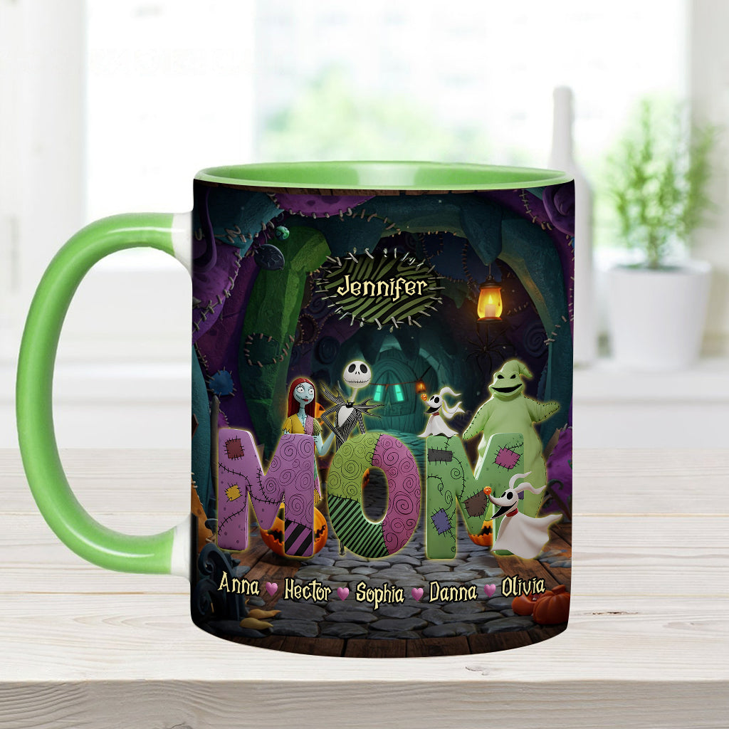 Mother Of Nightmares - Personalized Nightmare Accent Mug