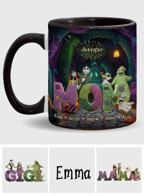 Mother Of Nightmares - Personalized Nightmare Accent Mug
