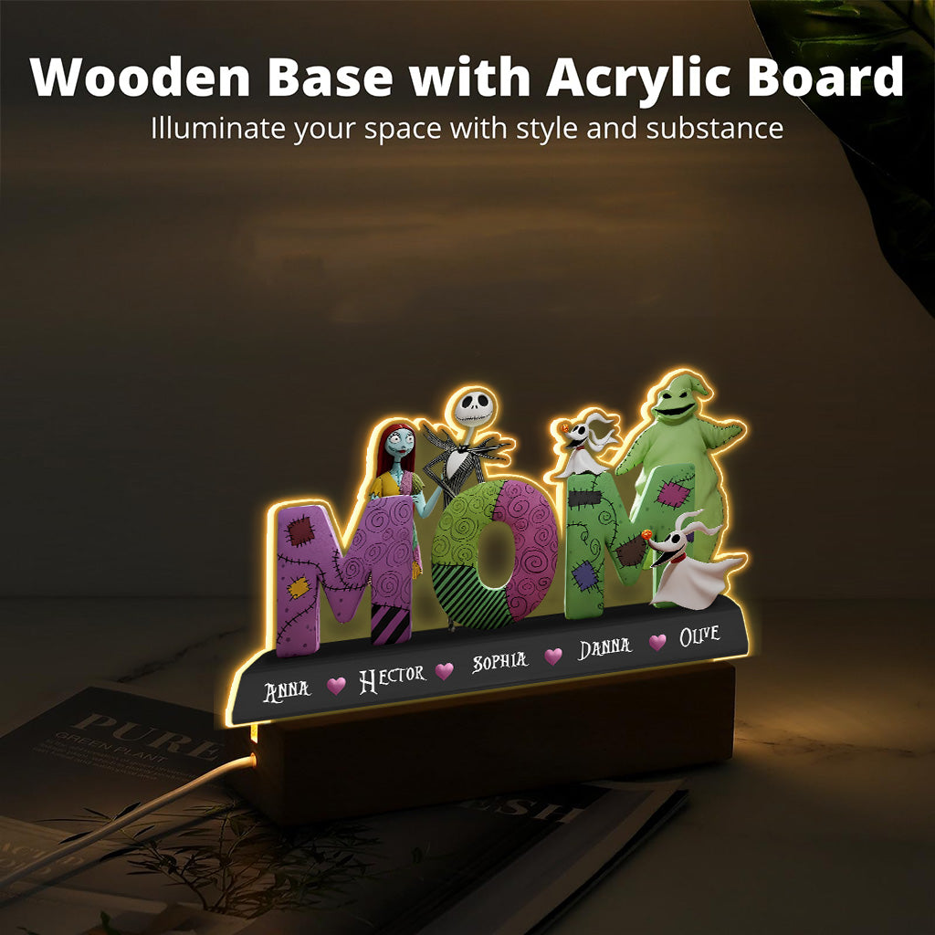 Mother Of Nightmare - Personalized Nightmare Custom Shaped Acrylic Plaque