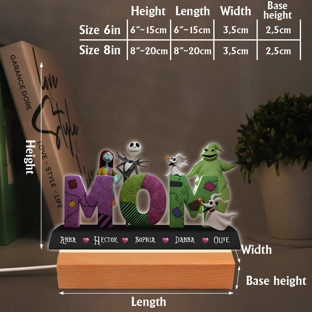 Mother Of Nightmare - Personalized Nightmare Custom Shaped Acrylic Plaque