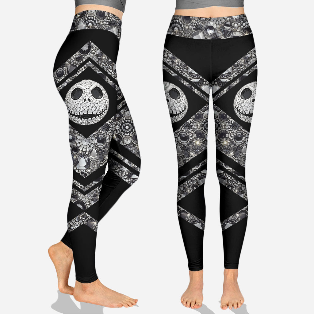 Nightmare Before Christmas - Personalized Nightmare Hollow Tank Top and Leggings