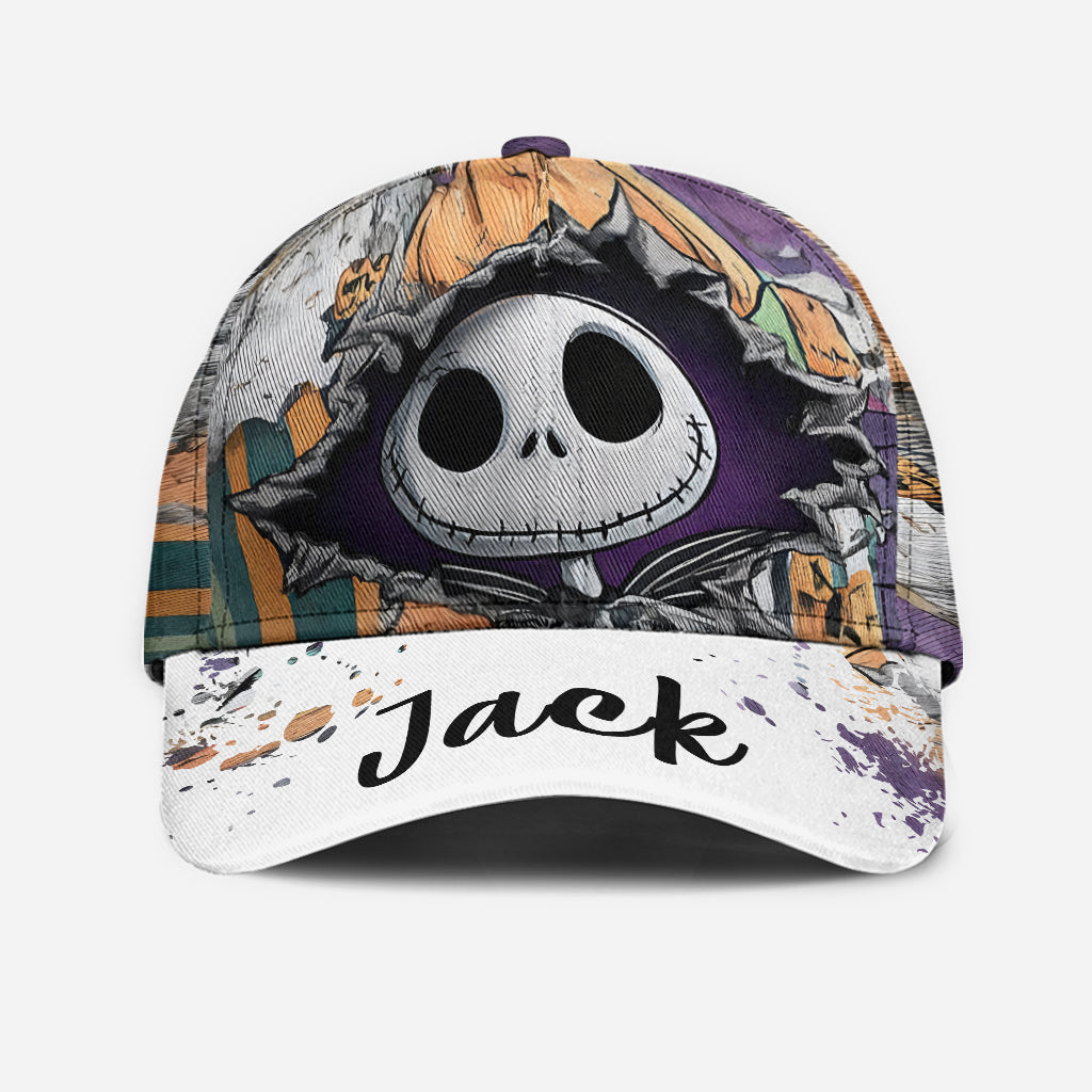 Nighttime Fantasy Duo Custom Name - Personalized Nightmare Classic Cap