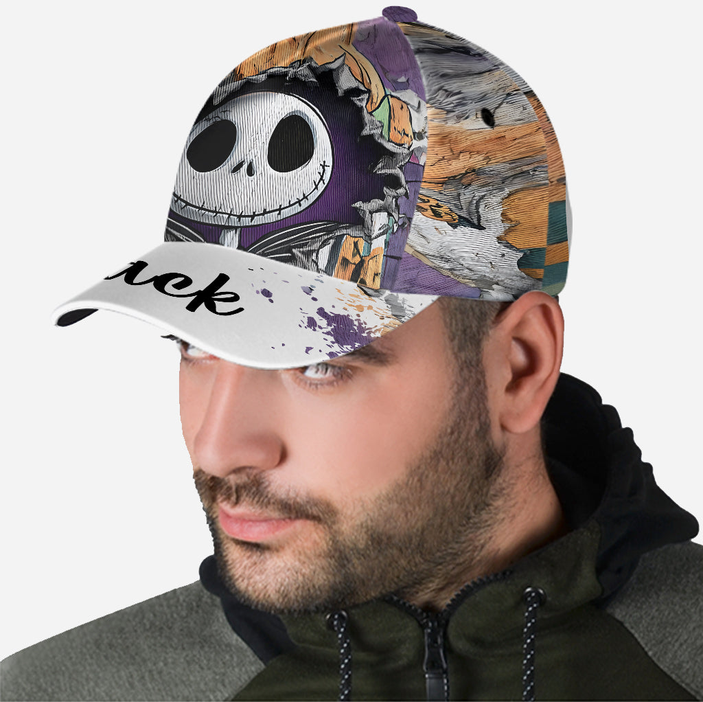 Nighttime Fantasy Duo Custom Name - Personalized Nightmare Classic Cap