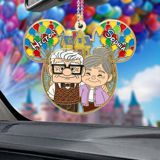 You Are My Greatest Adventure - Personalized Couple Car Ornament