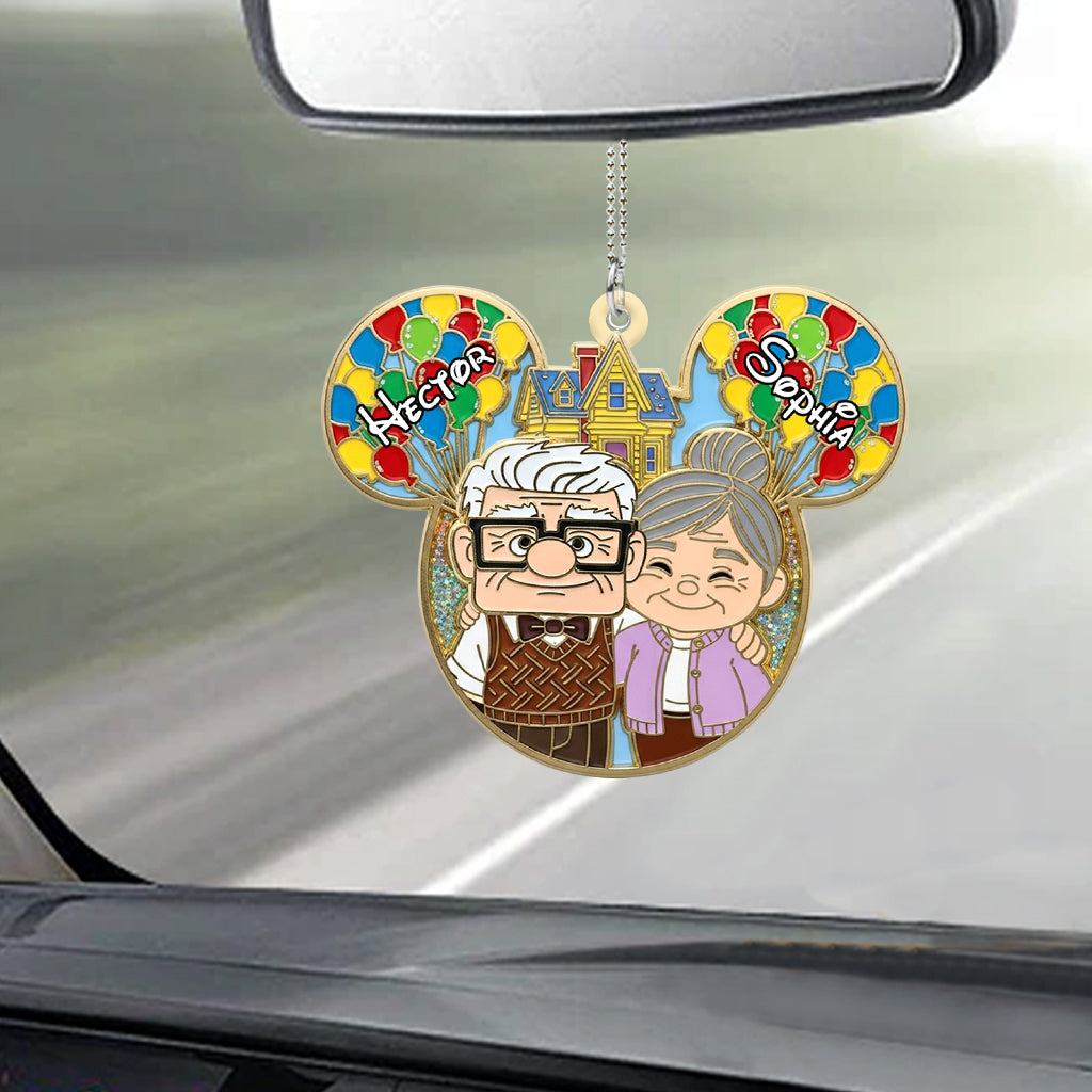 You Are My Greatest Adventure - Personalized Couple Car Ornament