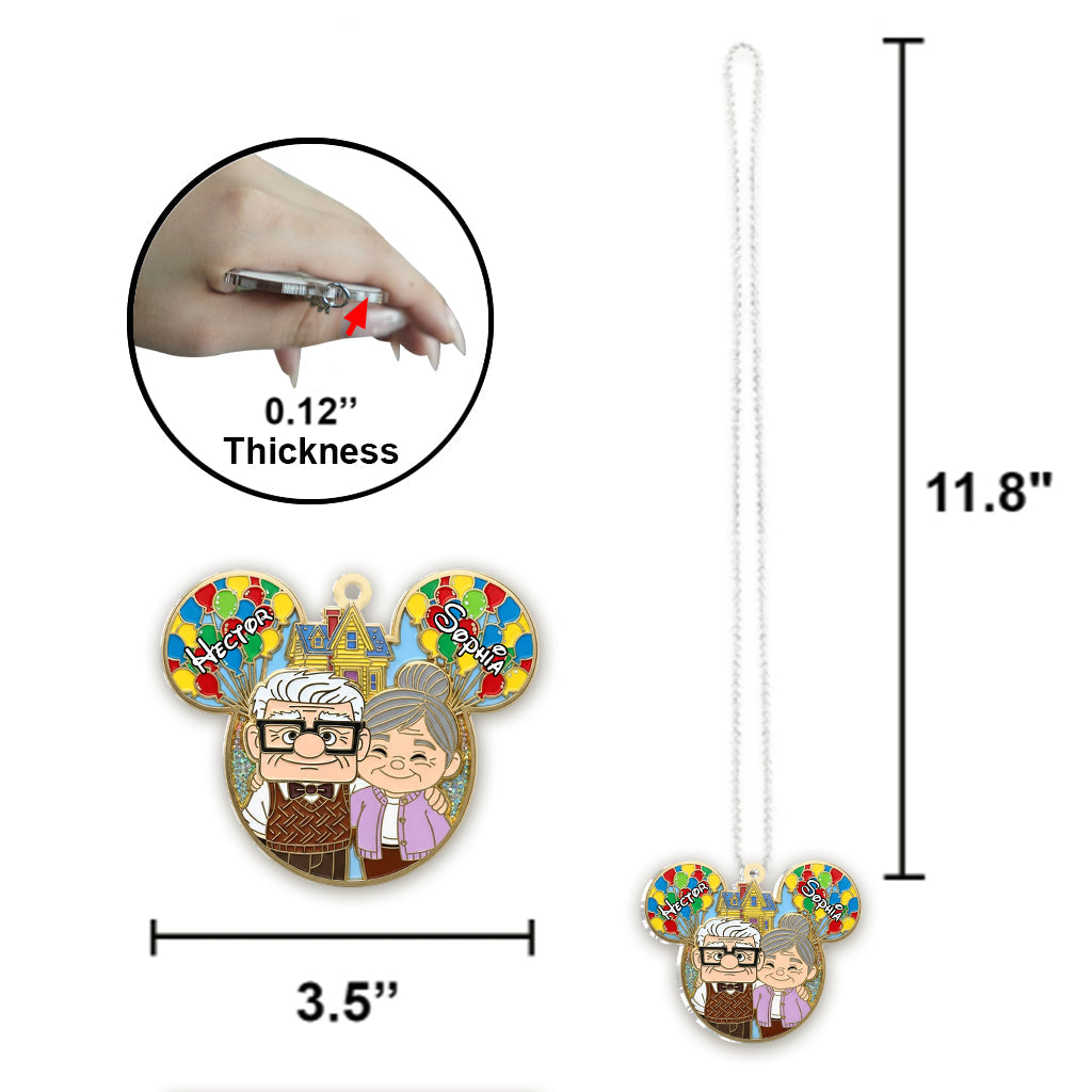 You Are My Greatest Adventure - Personalized Couple Car Ornament