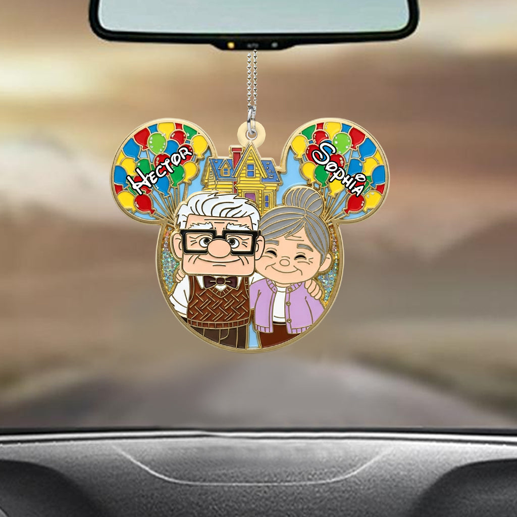You Are My Greatest Adventure - Personalized Couple Car Ornament