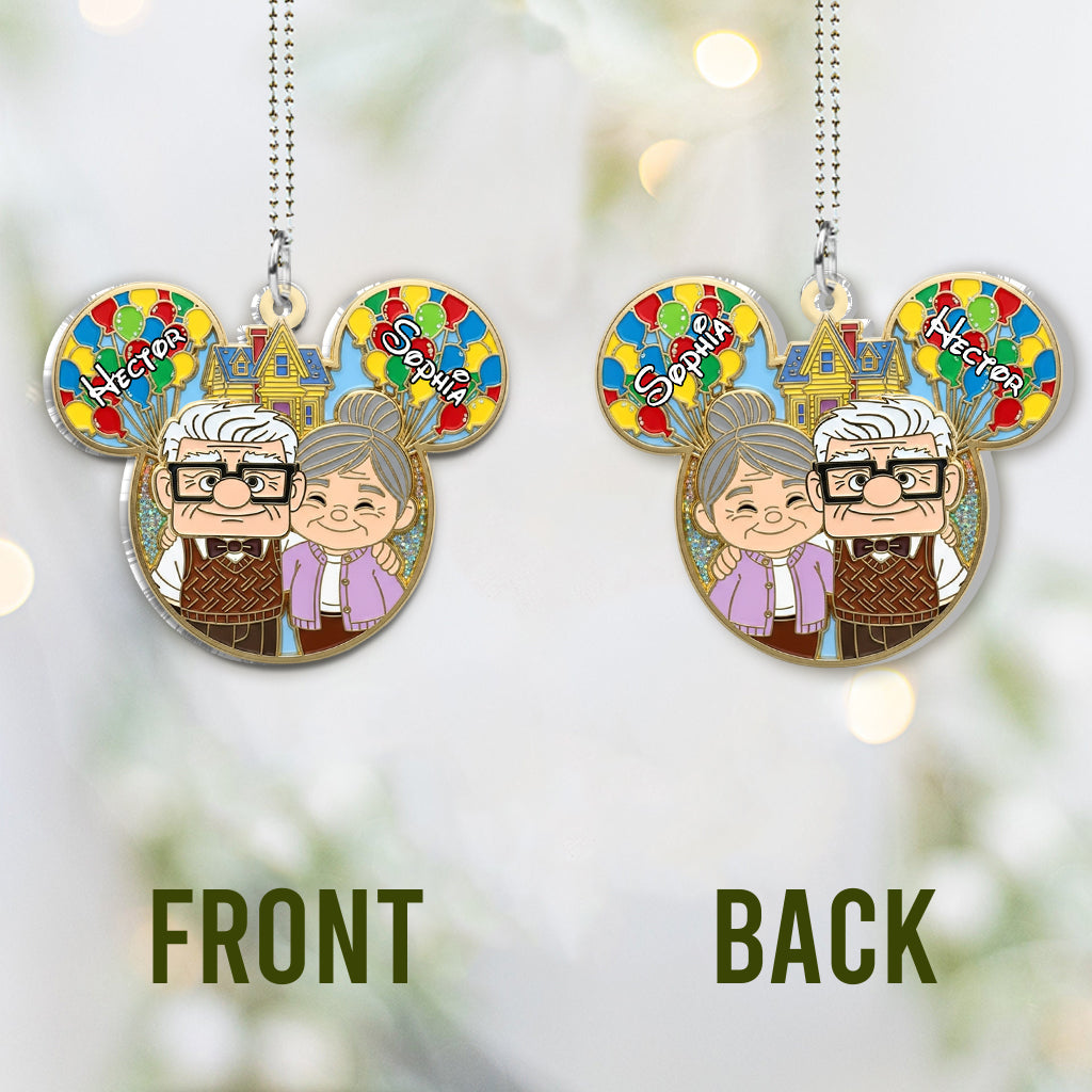 You Are My Greatest Adventure - Personalized Couple Car Ornament