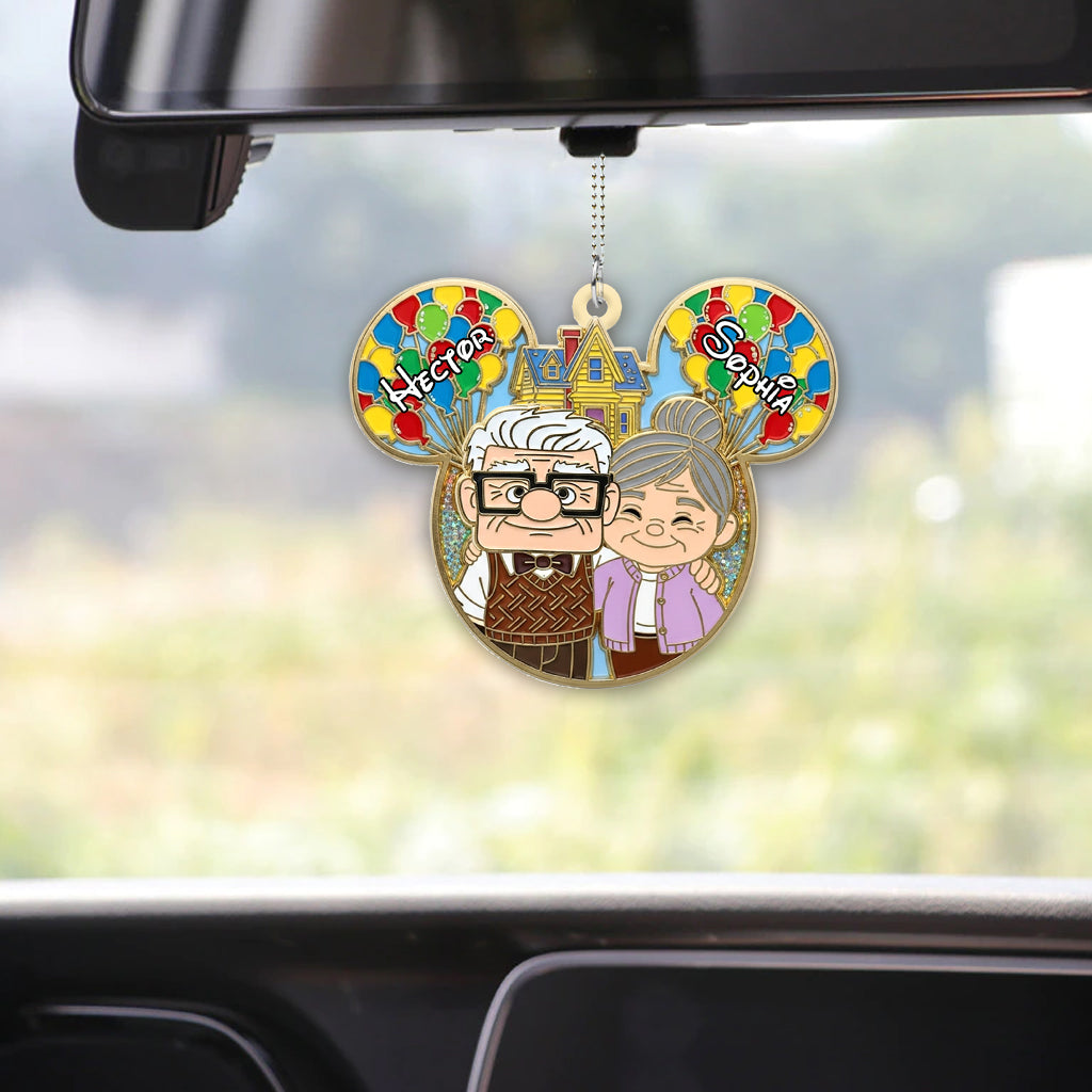 You Are My Greatest Adventure - Personalized Couple Car Ornament