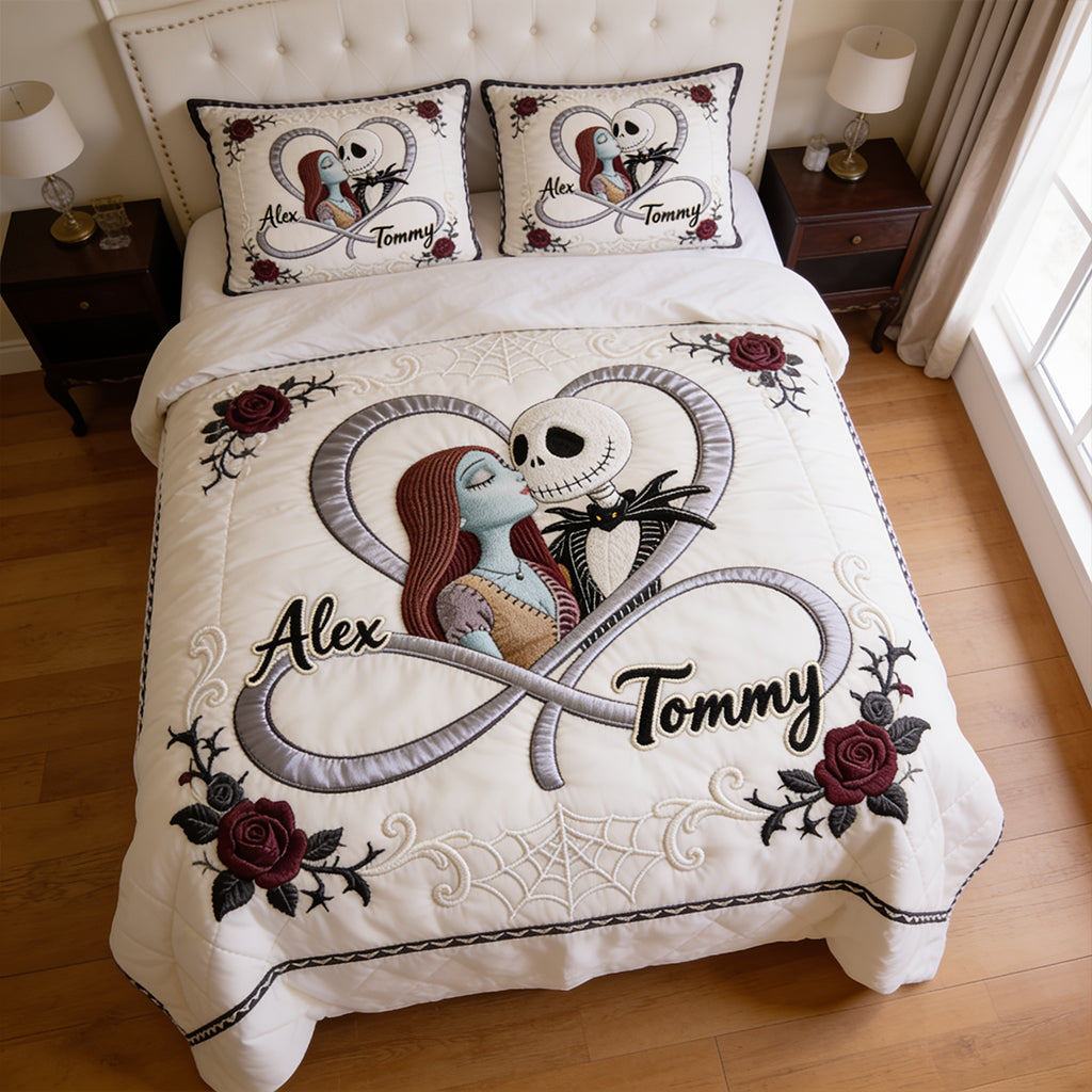 You & Me We Got This - Personalized Nightmare Quilt Set