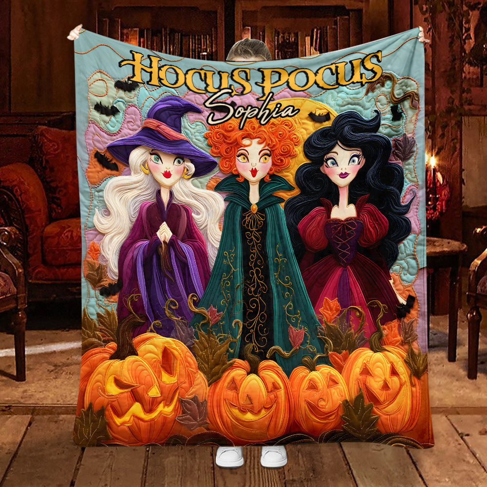 Sisters - Personalized Three Witches Blanket