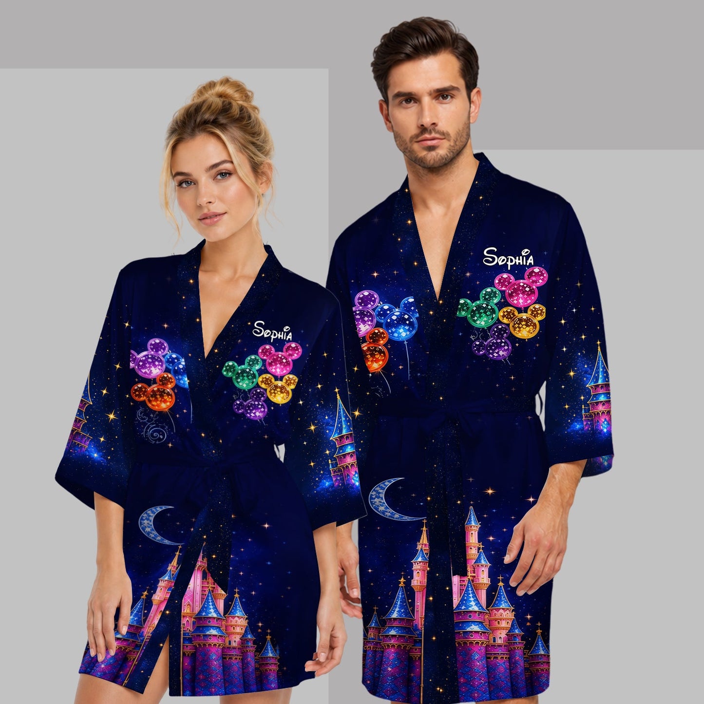 Believe In Magic - Personalized Dream Trip Satin Robe