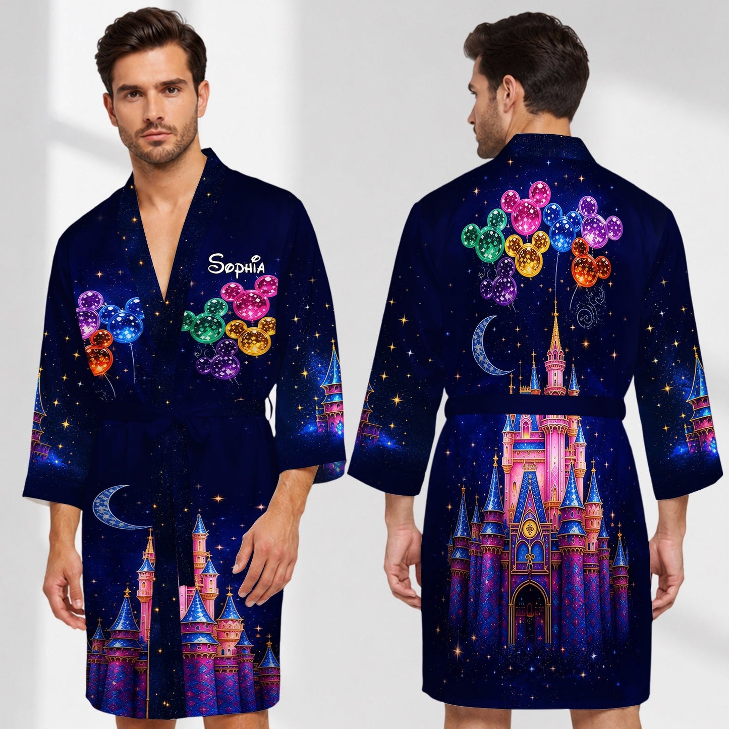 Believe In Magic - Personalized Dream Trip Satin Robe
