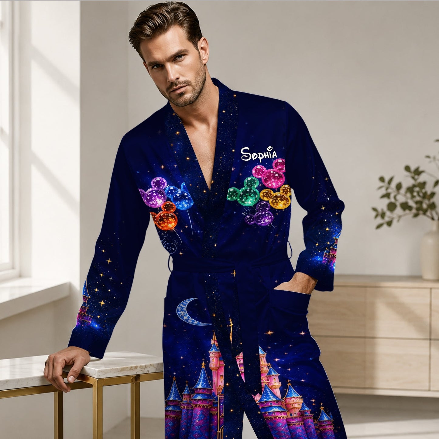 Believe In Magic - Personalized Dream Trip Satin Robe