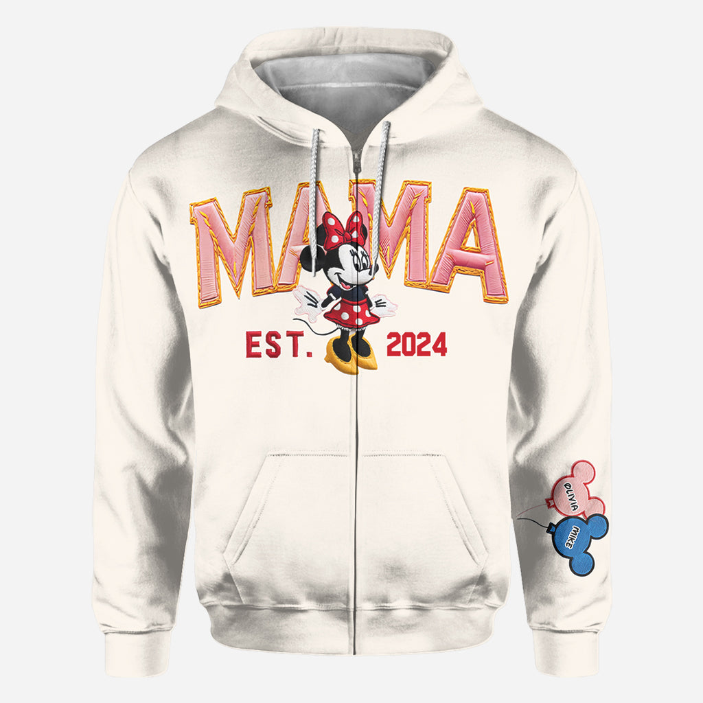 Mama - Personalized Mouse All Over Shirt