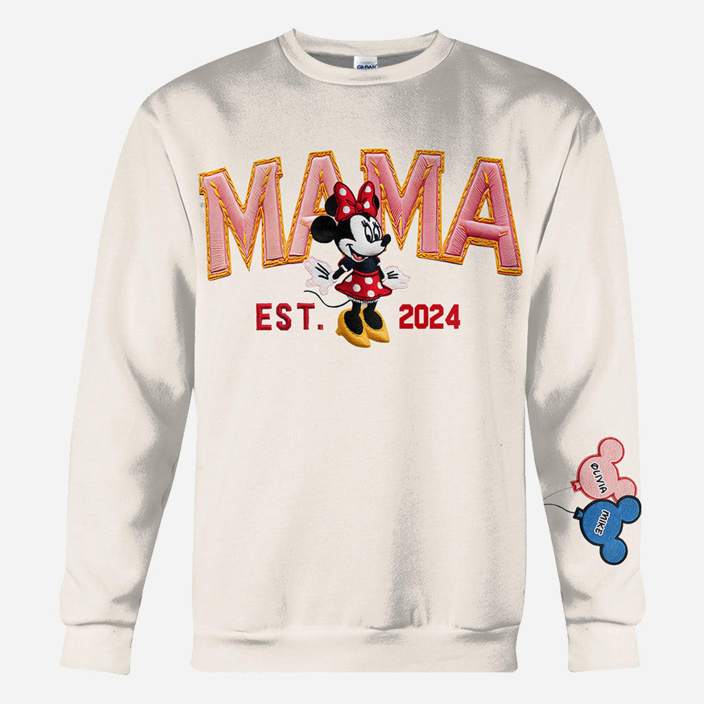 Mama - Personalized Mouse All Over Shirt