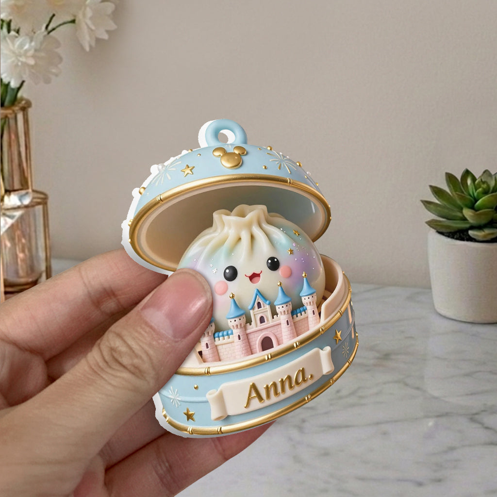 Magical Dumpling - Personalized Dream Trip Premium 3D Ornament
