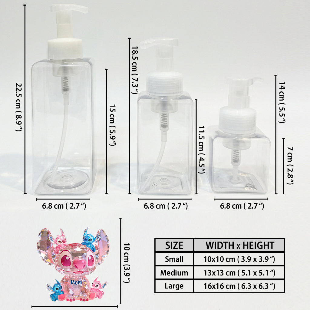Ohana Means Family - Personalized Ohana Soap Dispenser