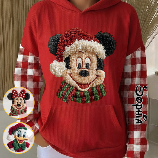 Merry Christmas - Personalized Mouse All Over Shirt