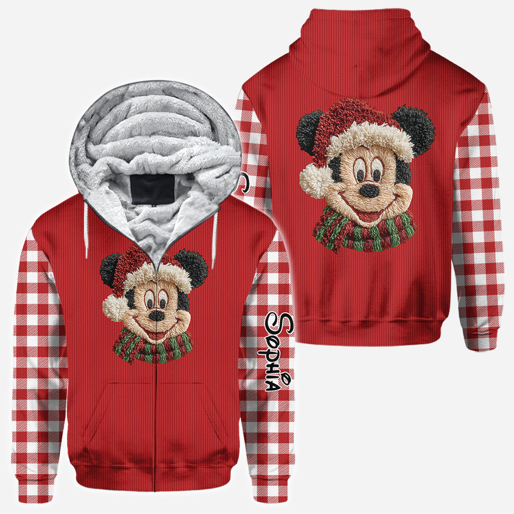 Merry Christmas - Personalized Mouse All Over Shirt