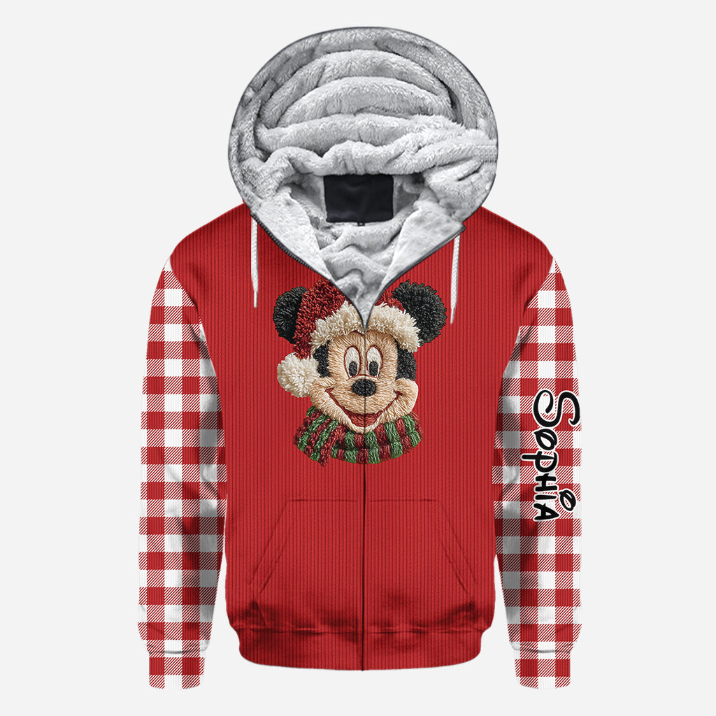 Merry Christmas - Personalized Mouse All Over Shirt