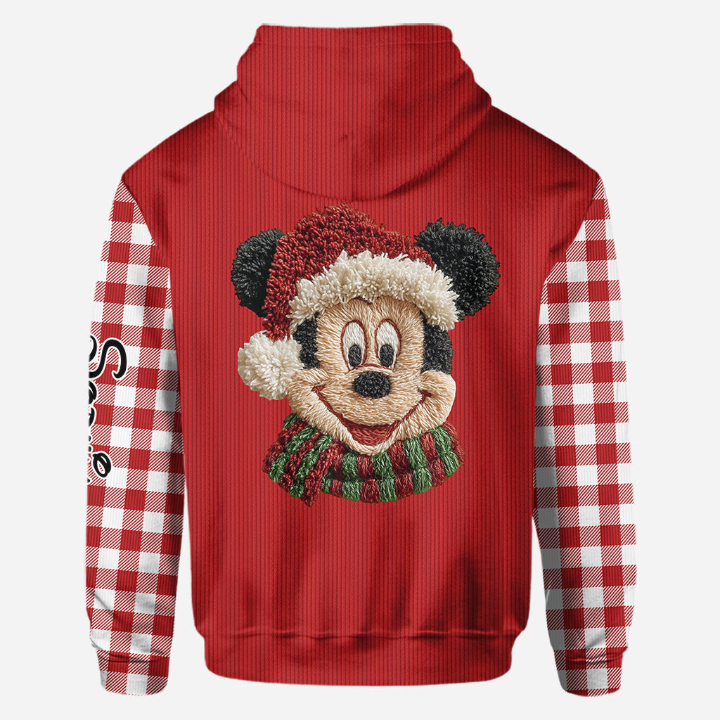Merry Christmas - Personalized Mouse All Over Shirt