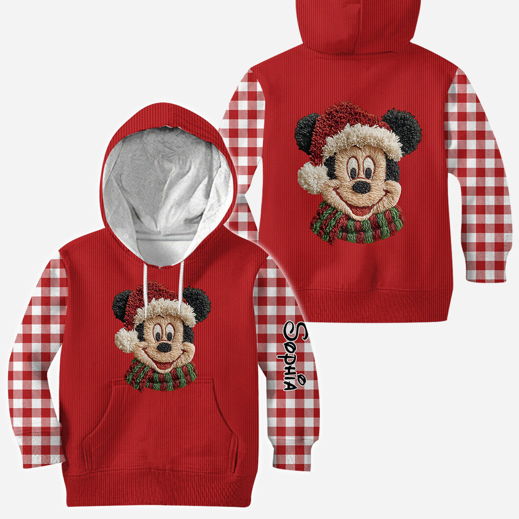 Merry Christmas - Personalized Mouse All Over Shirt