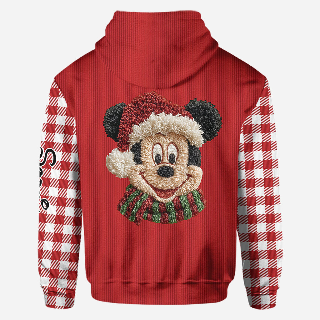Merry Christmas - Personalized Mouse All Over Shirt