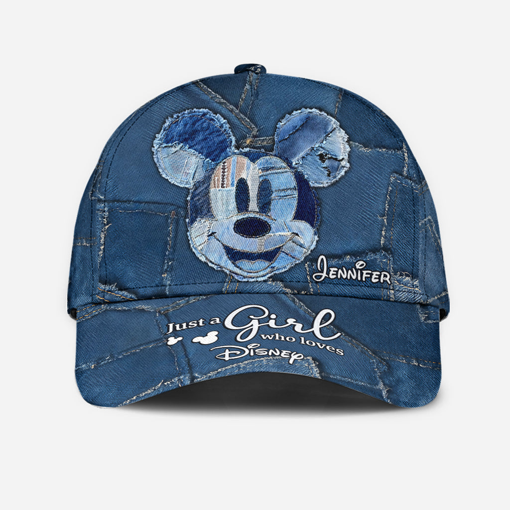 Just A Girl Who Loves Magic - Personalized Mouse Classic Cap
