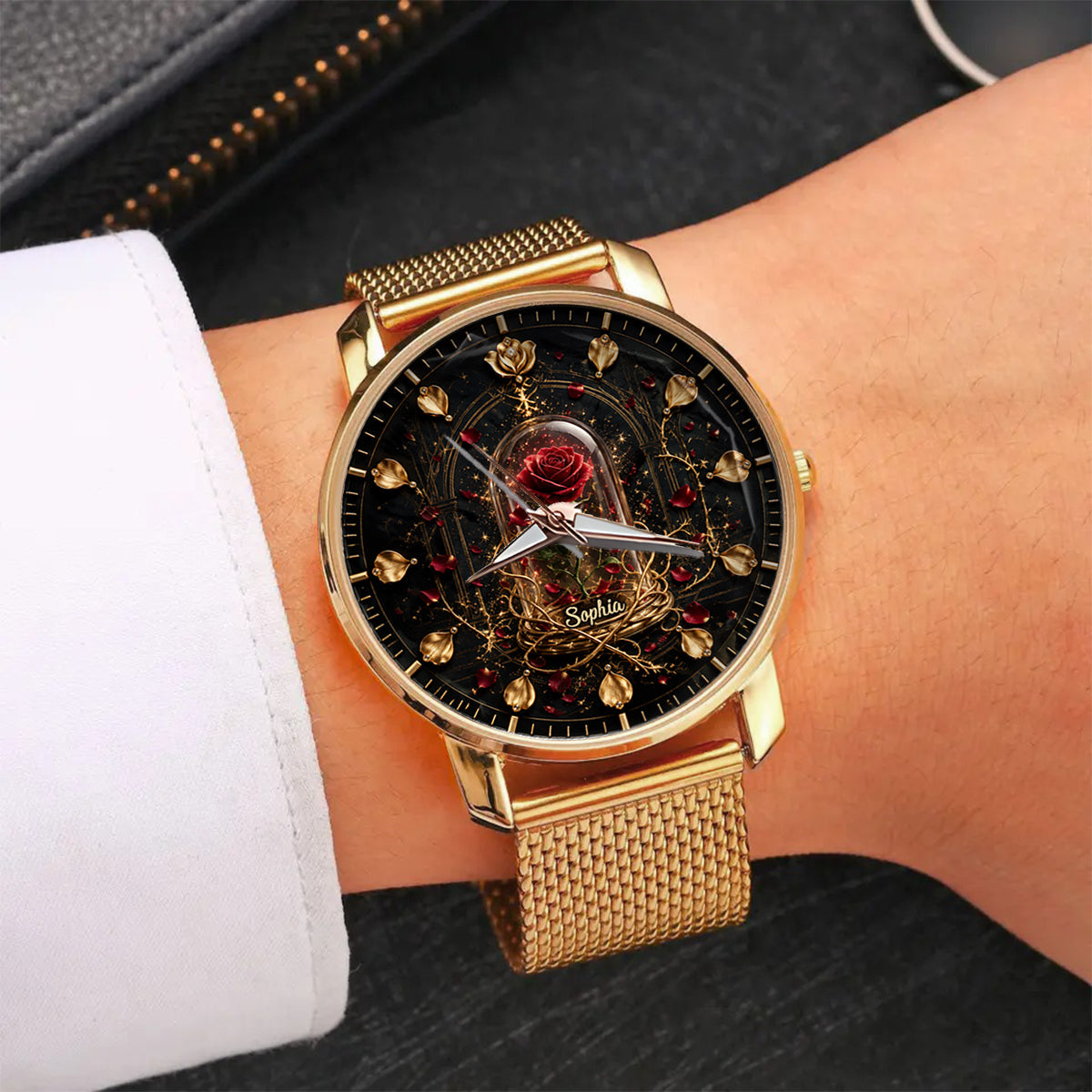 Tale As Old As Time - Personalized Beauty And The Beast Women Hand Watch