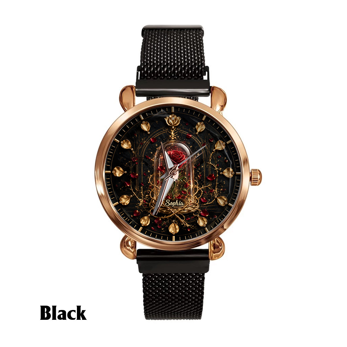 Tale As Old As Time - Personalized Beauty And The Beast Women Hand Watch