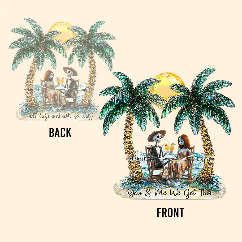 Till Death Do Us Part - Personalized Nightmare Custom Shaped Acrylic Plaque