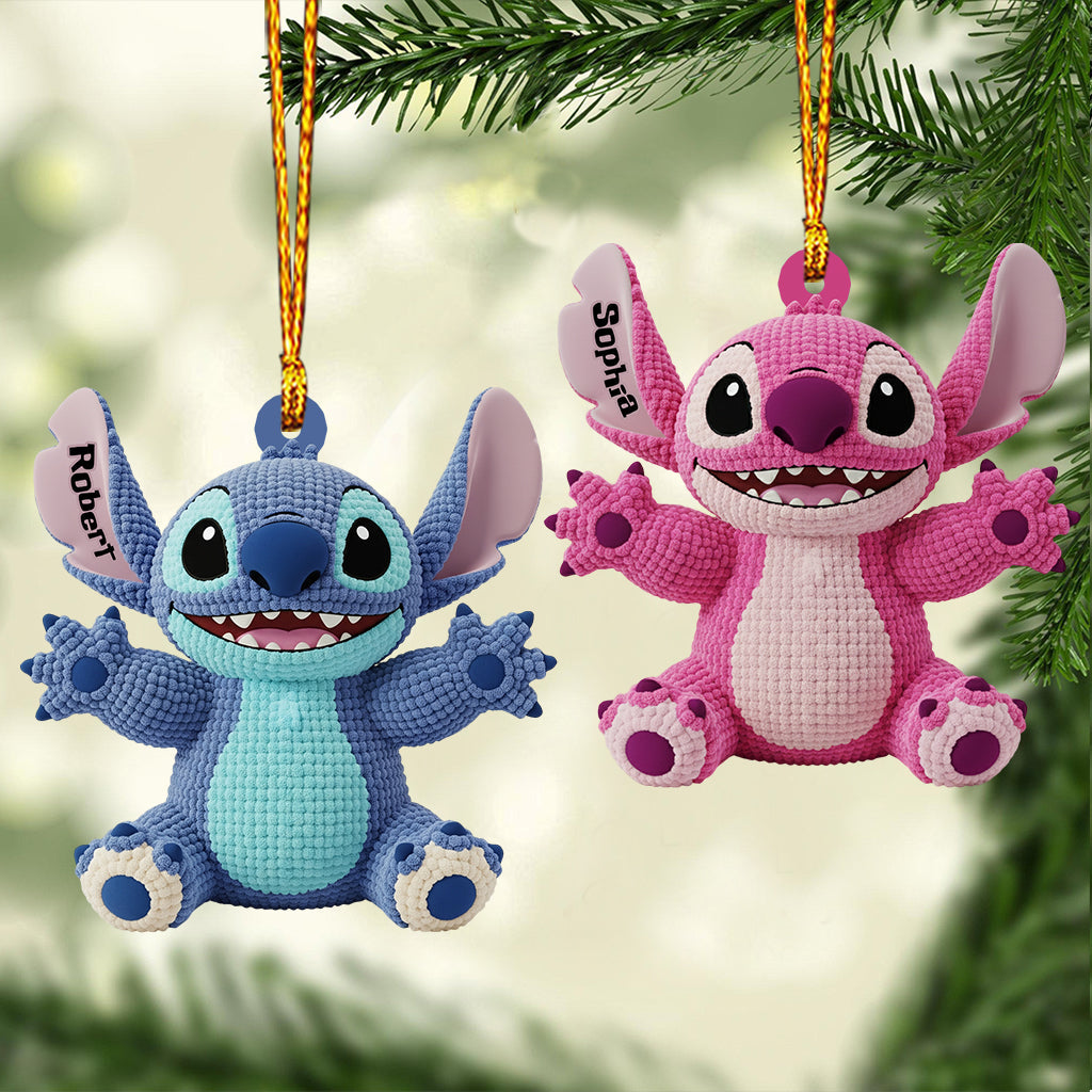 Ohana Means Family - Personalized Ohana Ornament