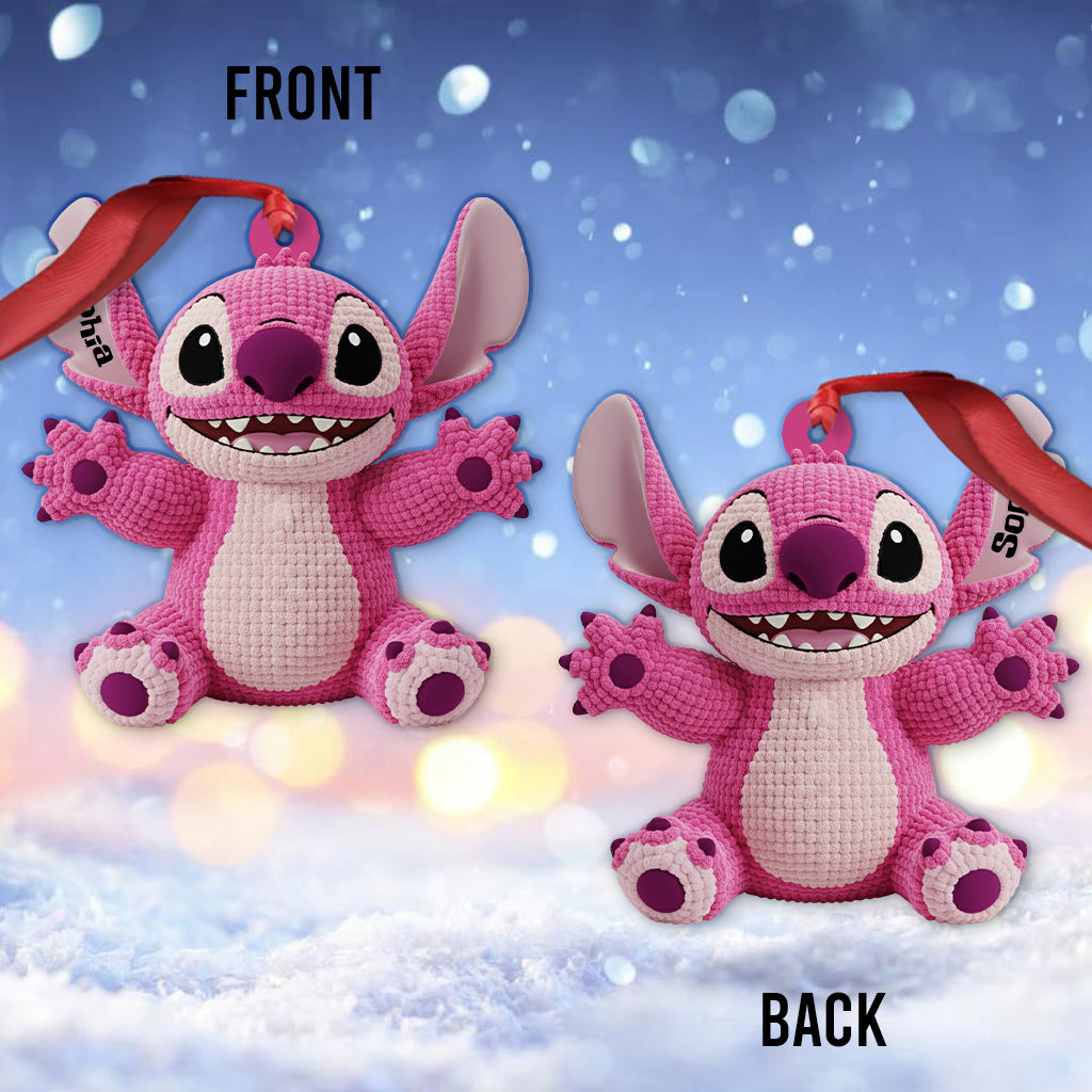 Ohana Means Family - Personalized Ohana Ornament