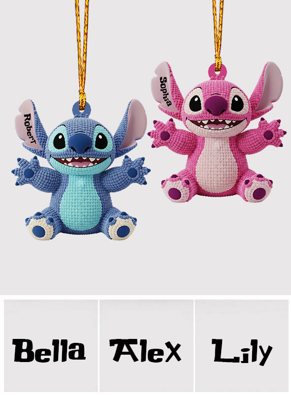 Ohana Means Family - Personalized Ohana Ornament