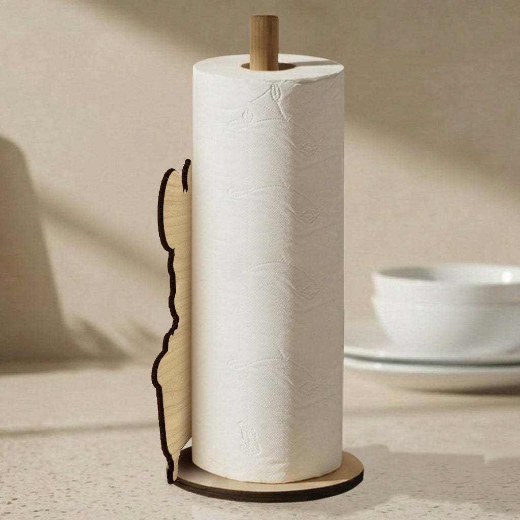 Cartoon Mouse Fan Gift - Personalized Mouse Paper Towel Stand
