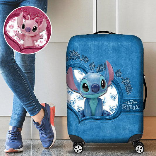 Adventure Awaits - Personalized Ohana Luggage Cover