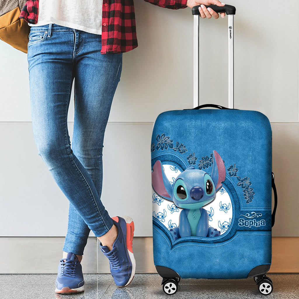 Adventure Awaits - Personalized Ohana Luggage Cover