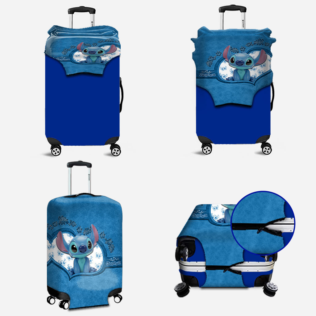Adventure Awaits - Personalized Ohana Luggage Cover