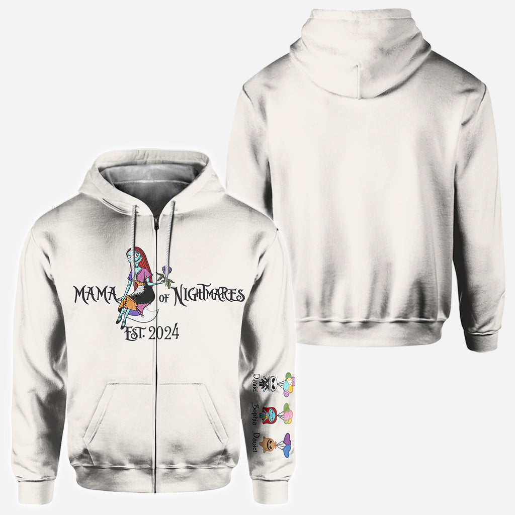 Mama Of Nightmares - Personalized Nightmare All Over Shirt